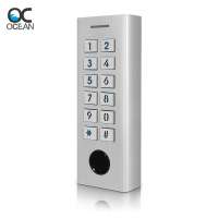 Waterproof Metal housing fingerprint access control, backlight keypad, wiegand output fingerprint reader