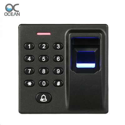 86*86mm size Standalone Fingerprint Access Control, RFID keypad