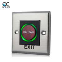 CS70A/B IR Sense No Touch Exit Button Touchless for access control system