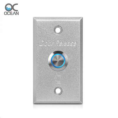 aluminum alloy door release button for access control with LED indicator