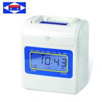 office equipment punch time card time attendance machine