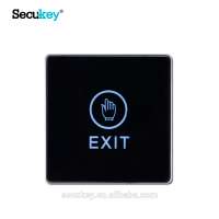 LED Door Release Finger Touch Exit Button for Access Control System